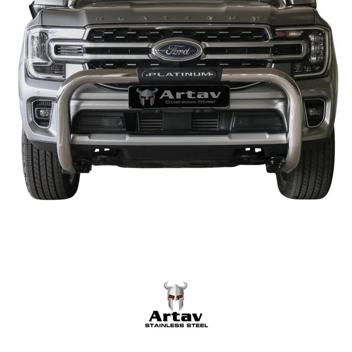 Ford Ranger & Everest Next Gen PLATINUM Nudge Bar Stainless