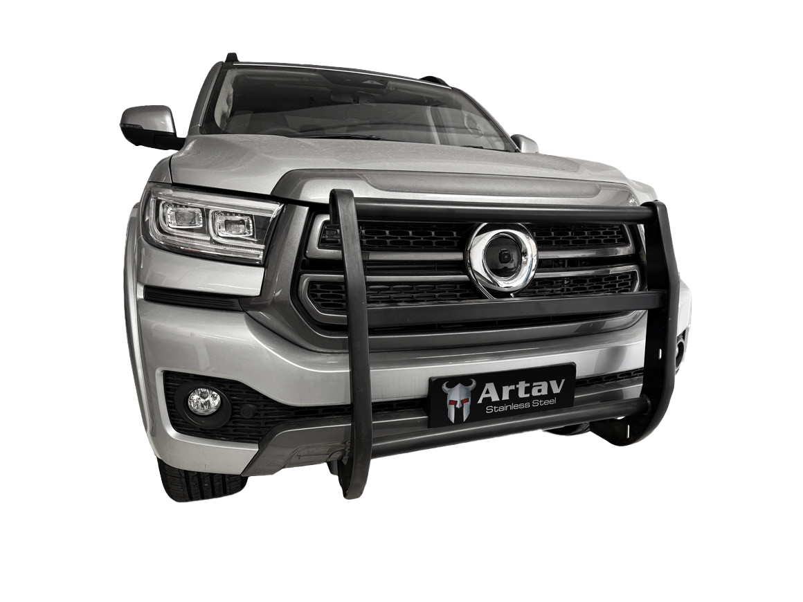GWM P300 Bullbar Black (Police Bar)