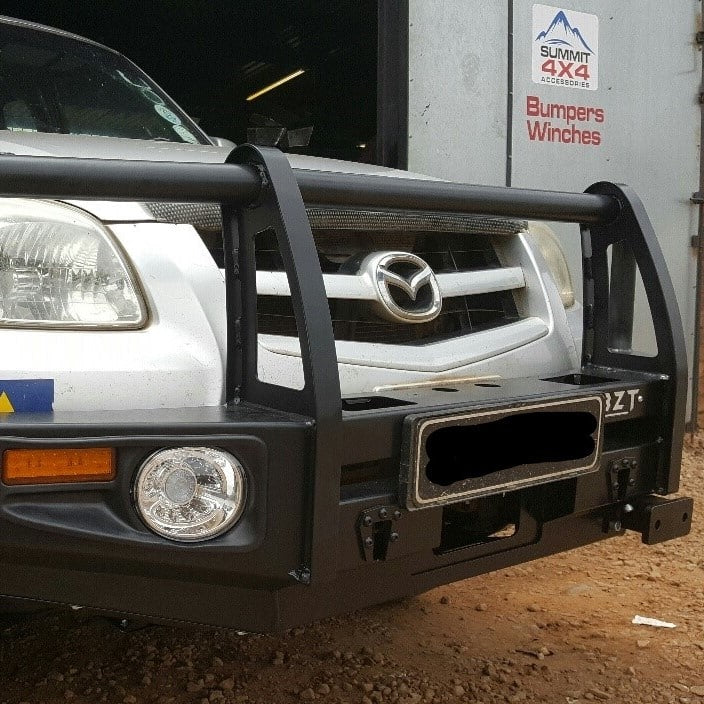 Mazda BT-50 2007-2012 BZT Post Black Front Bumper