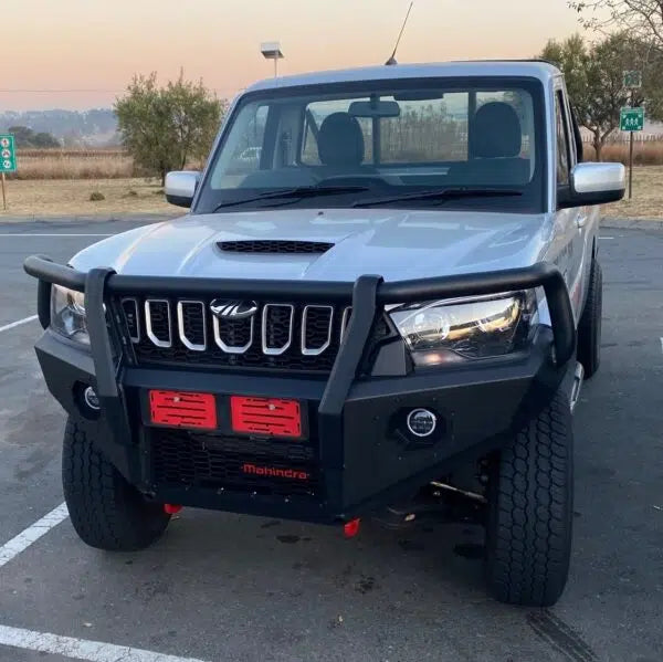 Mahindra Pik Up S4, S6 BZT X-Series Front Bumper (With Pipes)