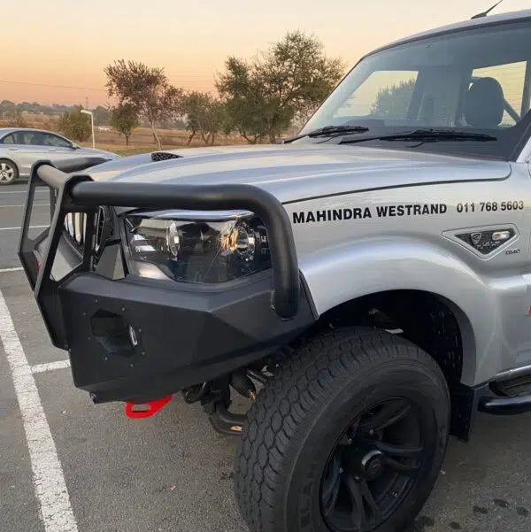 Mahindra Pik Up S4, S6 BZT X-Series Front Bumper (With Pipes)