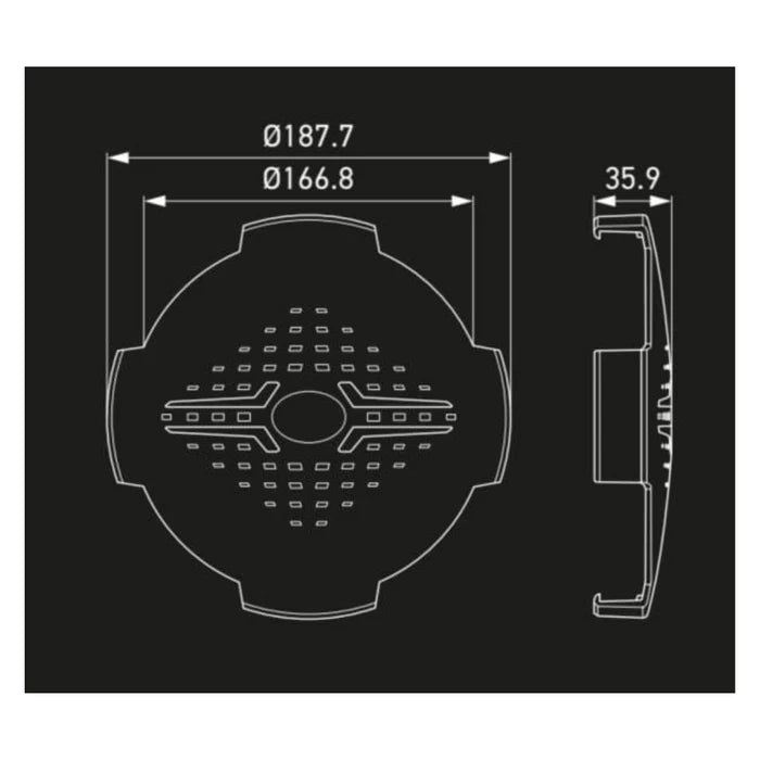 HELLA BLADE LED 6 Inch