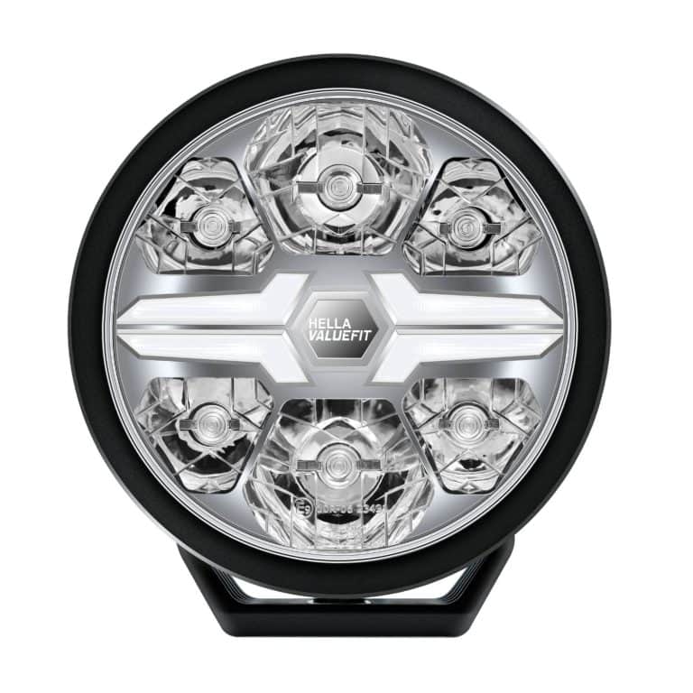 Hella Valuefit Blade Round 7" Black single