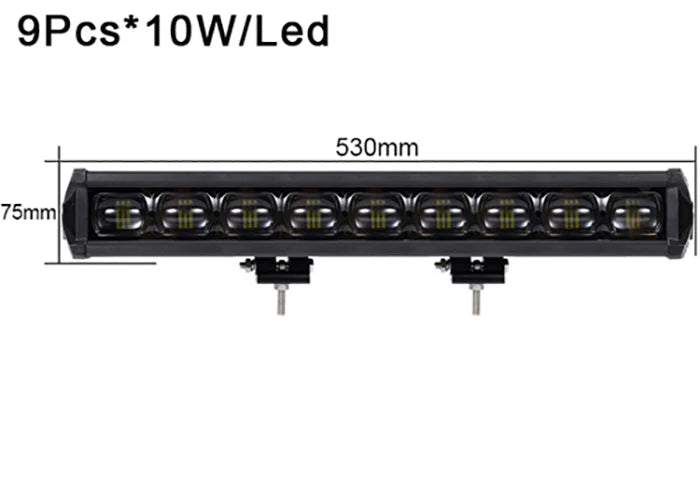 21 Inch 9D 90W LED Light Bar