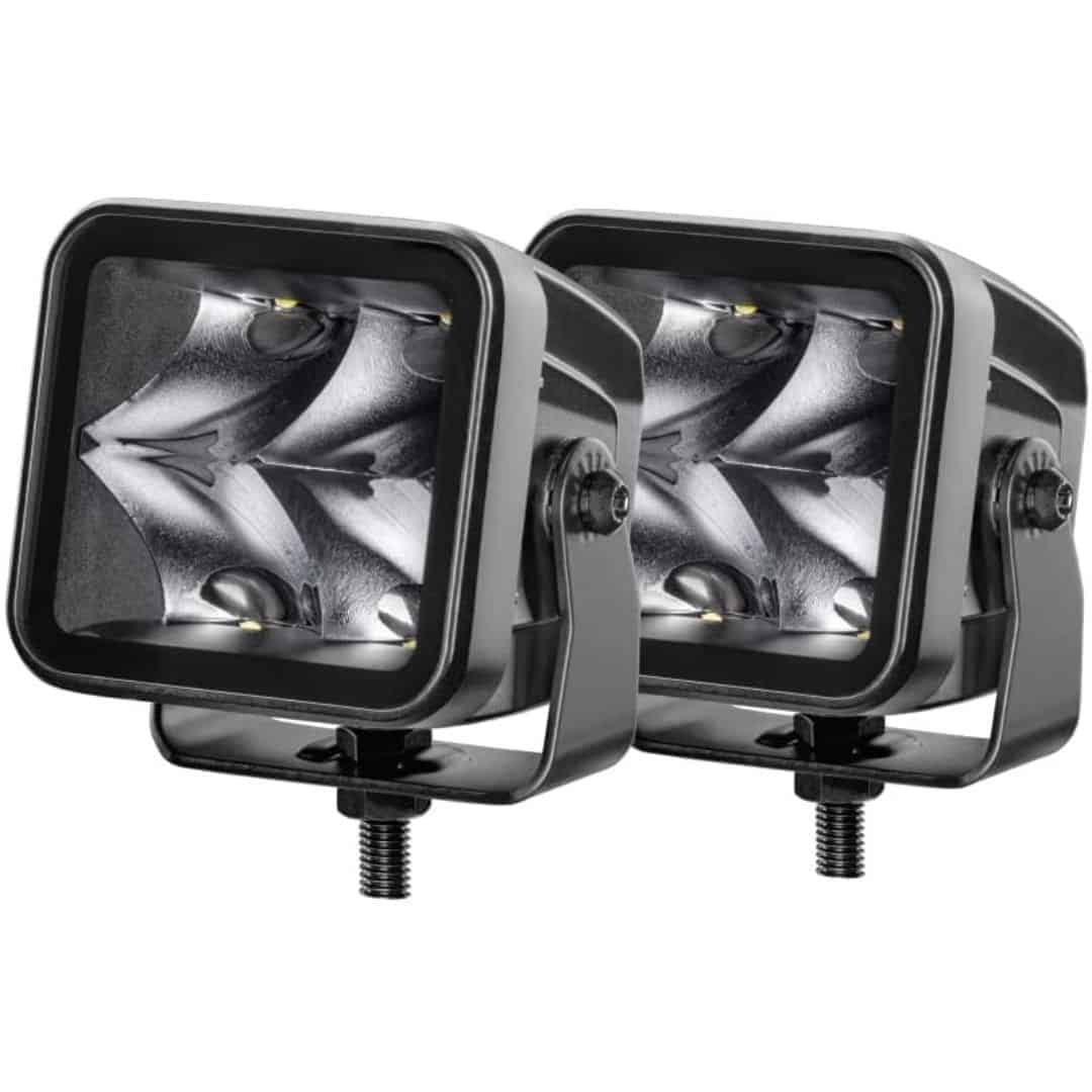 Hella LED Black Magic 3.2 Cube Kit - (Spot)