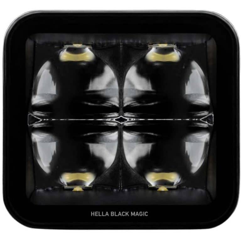 Hella LED Black Magic 3.2" Cube Kit - (Flood)