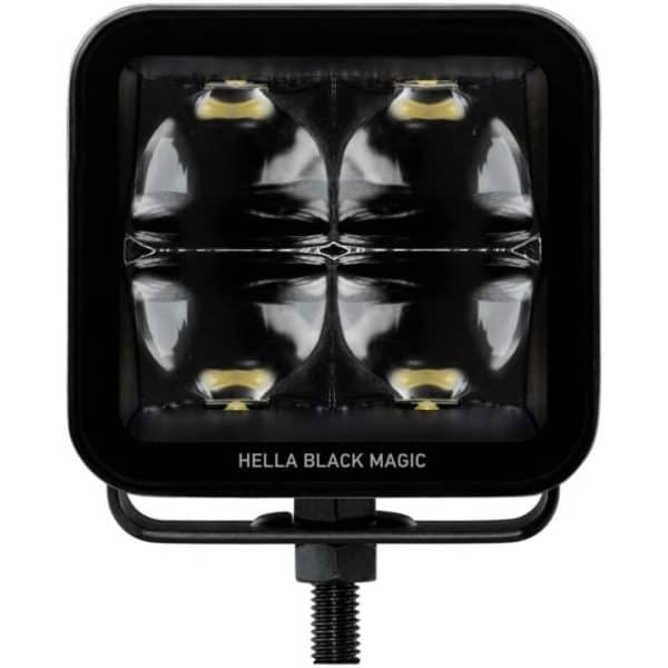 Hella LED Black Magic 3.2" Cube Kit - (Flood)