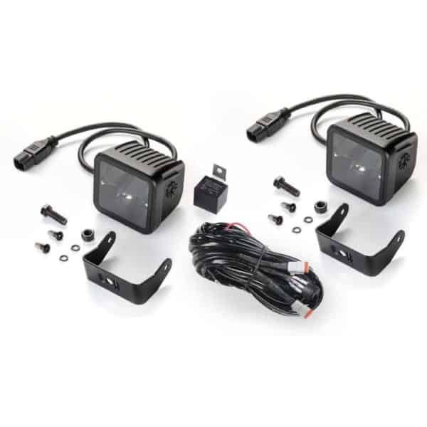Hella LED Black Magic 3.2" Cube Kit - (Flood)