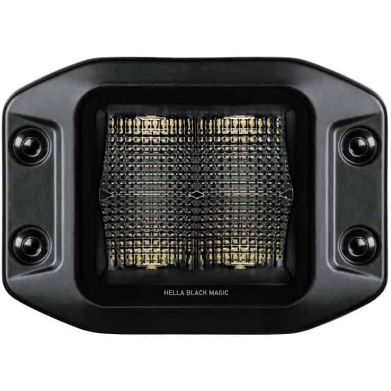 Hella LED Black Magic 3.2" Cube Kit - (Flood/Flush)