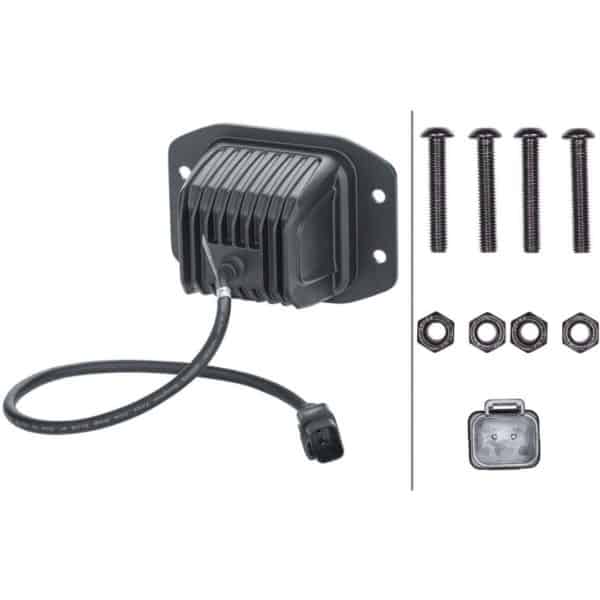 Hella LED Black Magic 3.2" Cube Kit - (Flood/Flush)