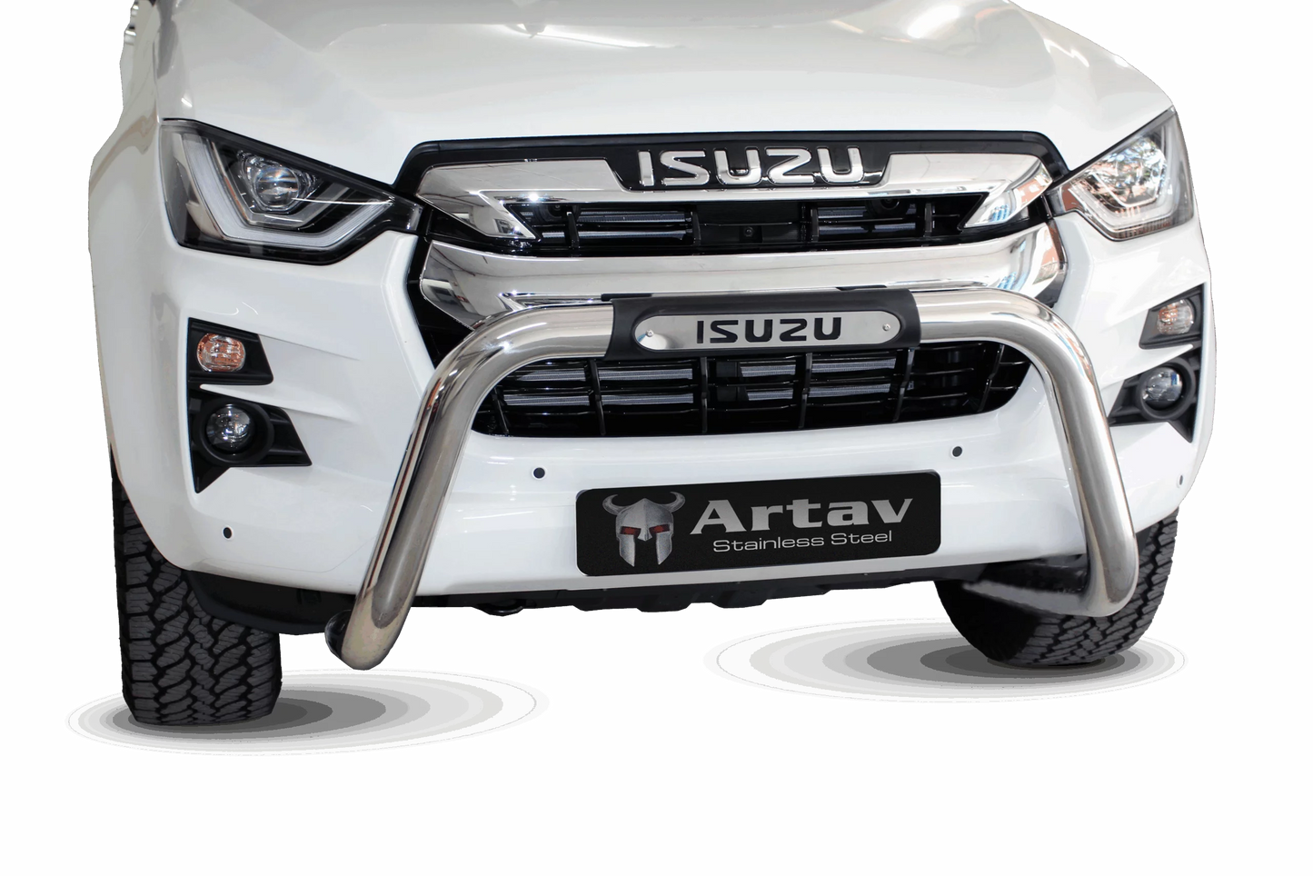 Isuzu DMAX PDC Nudge Bar Stainless (Fits Gen 6 & Gen 7)