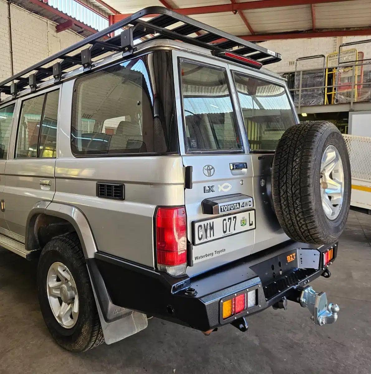 Toyota Land Cruiser 76 Series (wagon) 2007 onwards – BZT Rear Bumper