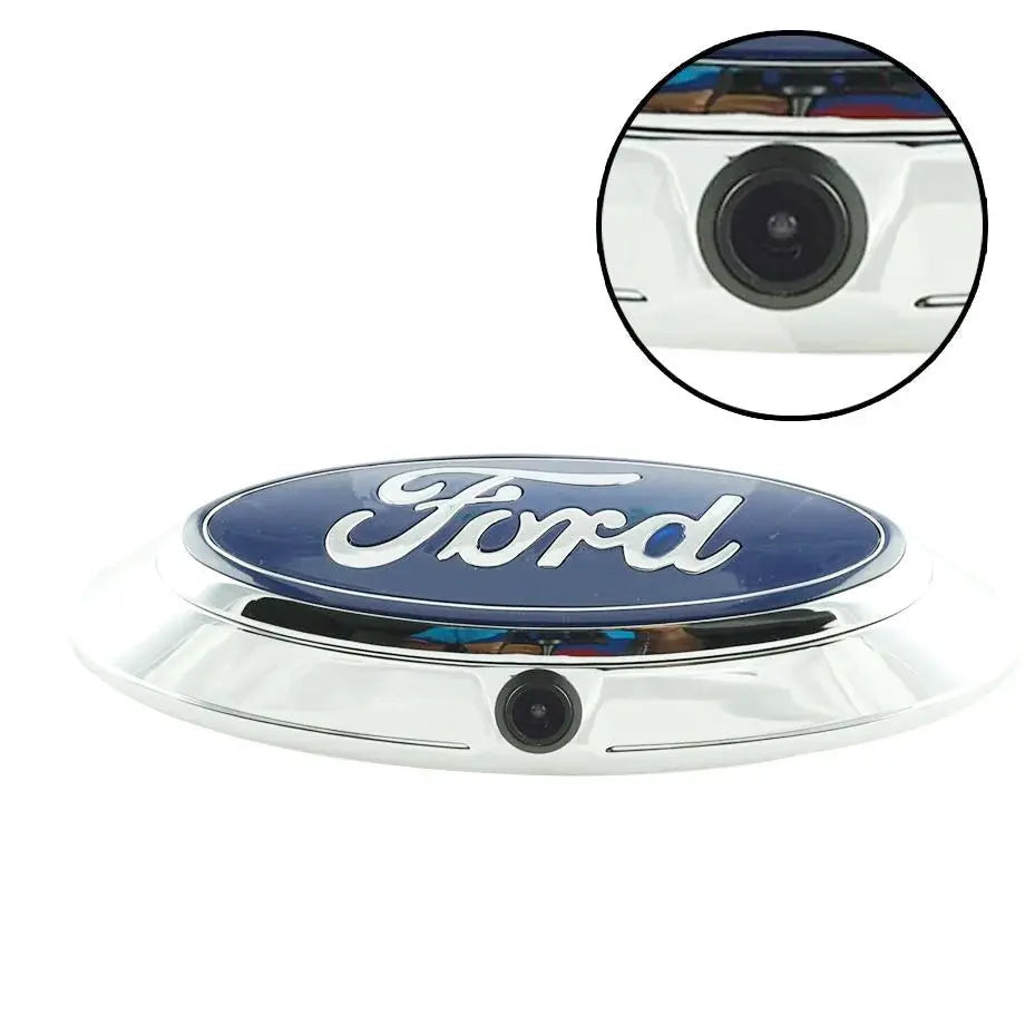 Ranger Tailgate Emblem Reverse Camera (Blue & Chrome)