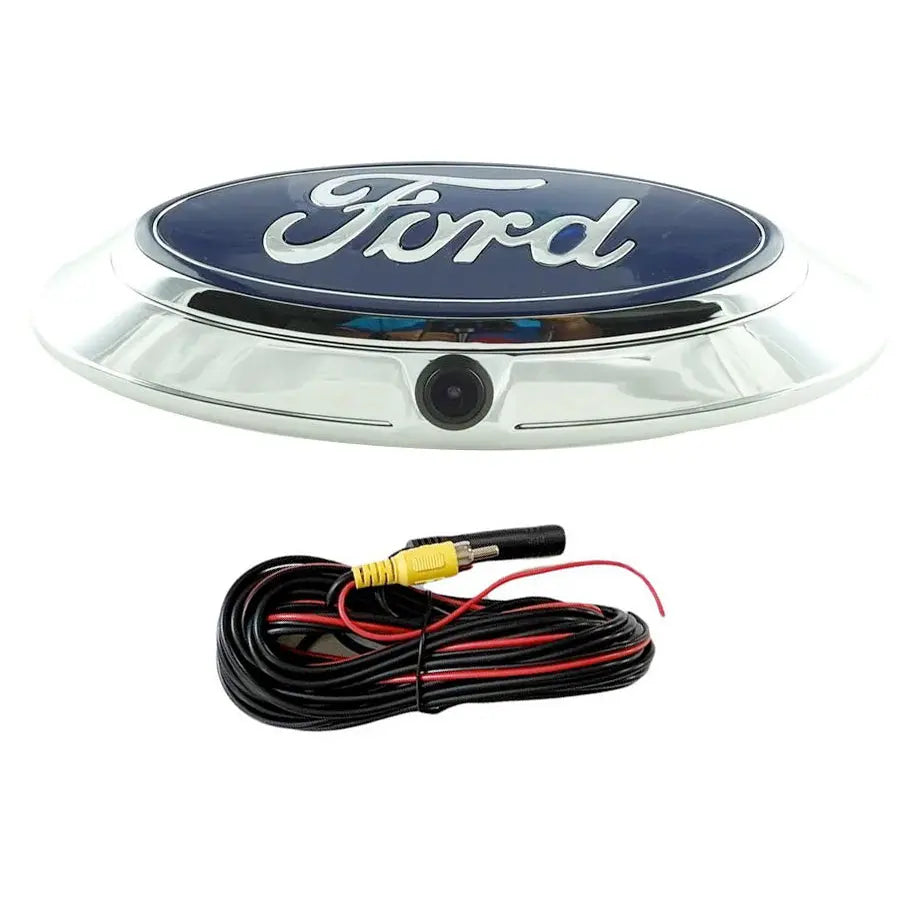 Ranger Tailgate Emblem Reverse Camera (Blue & Chrome)
