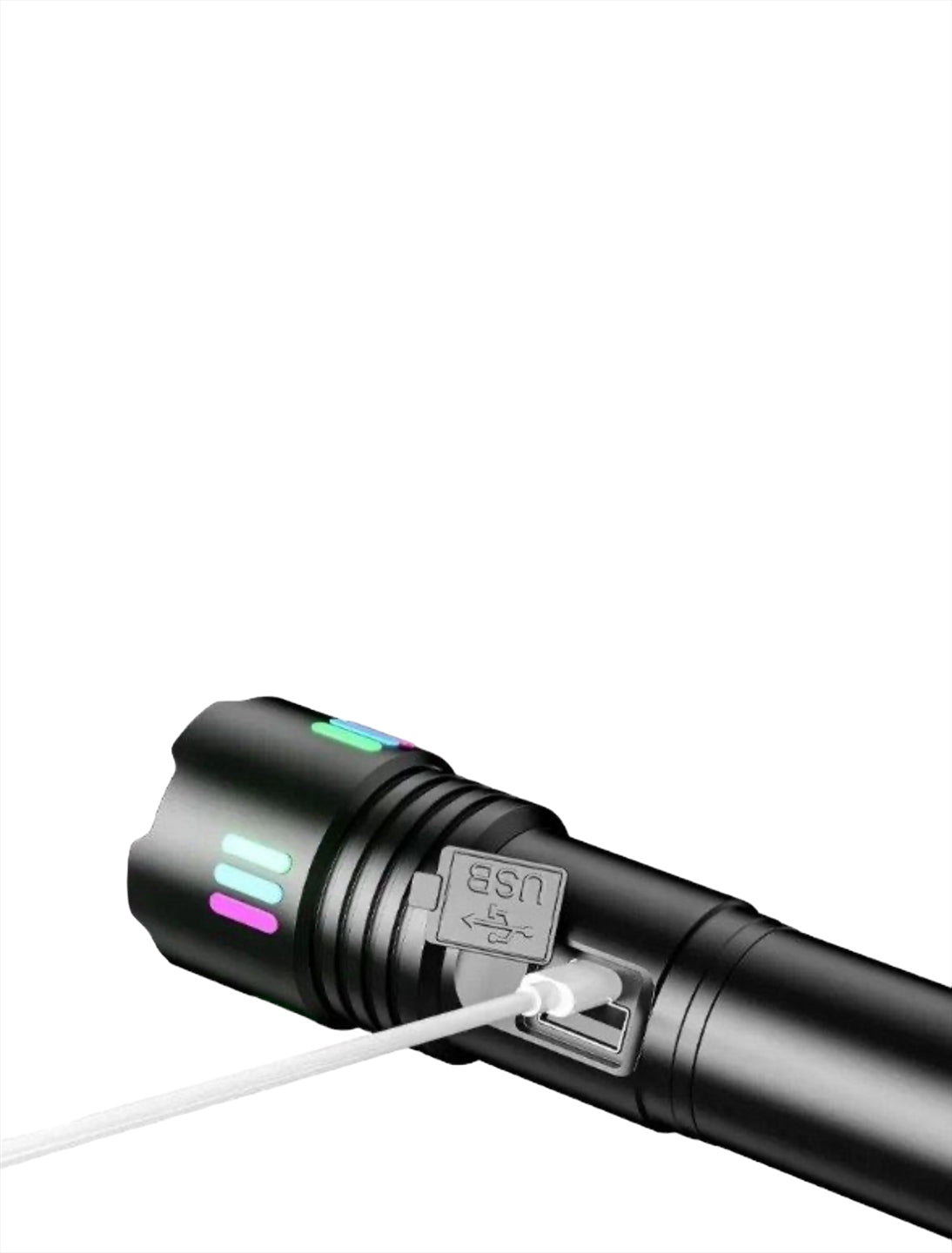 Led Tactical flashlight powerful rechargeable LED: GT20W.