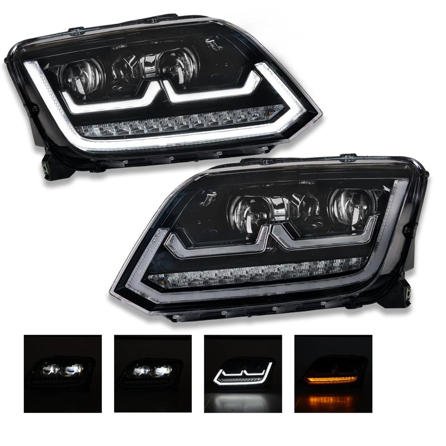Volkswagen Amarok LED Headlights – Fits 2010 to 2022