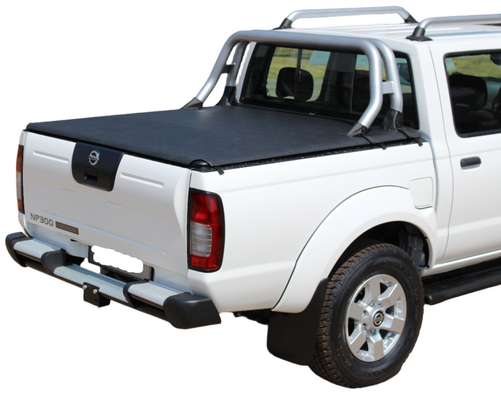 Taurnimock
ALUMINIUM FRAME CLIP IN TONNEAU COVER Nissan Hardbody Double Cab with OE roll bar