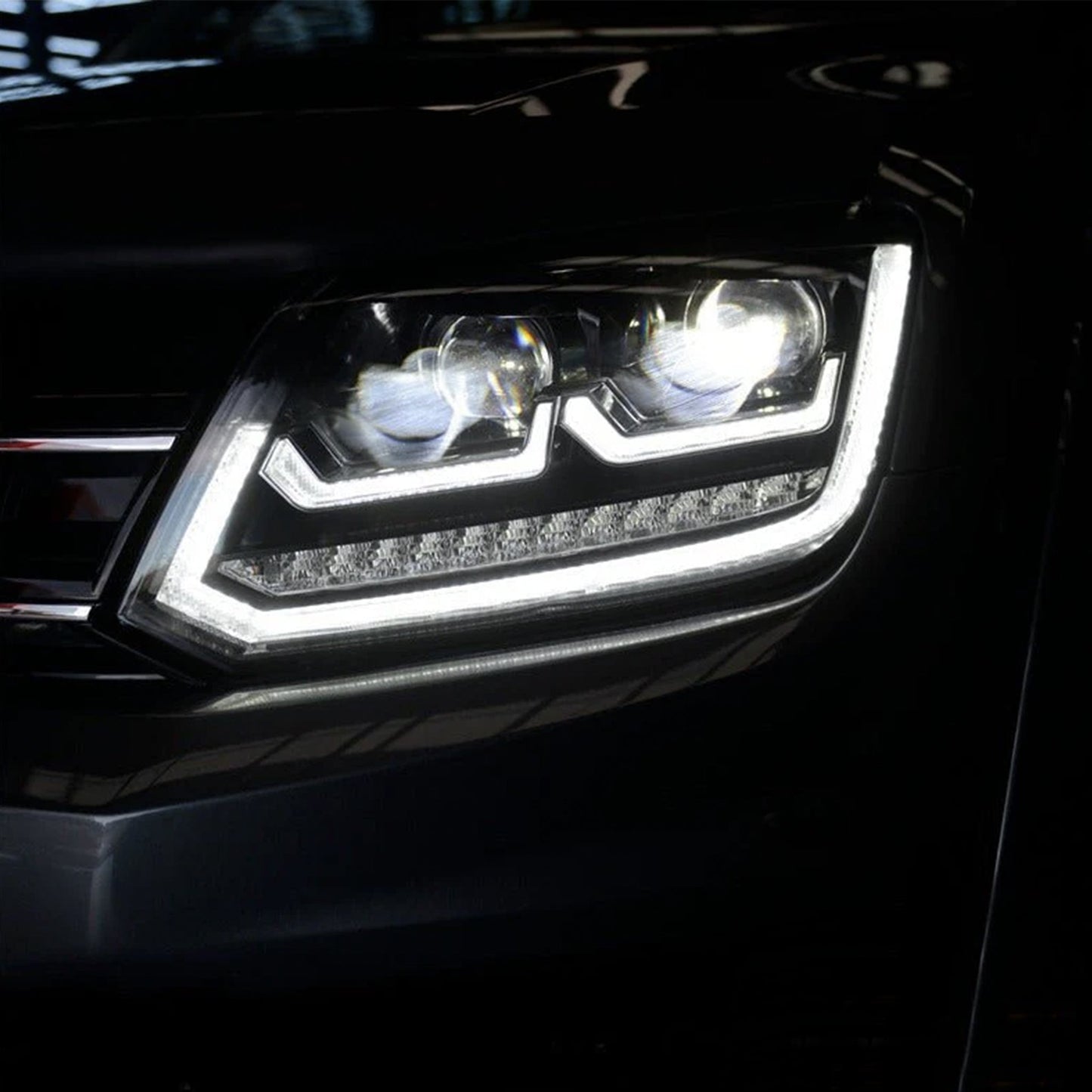 Volkswagen Amarok LED Headlights – Fits 2010 to 2022
