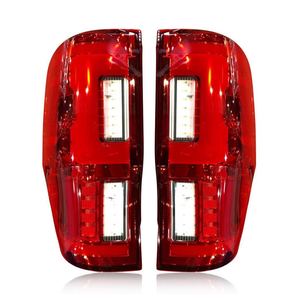 Ford Ranger (2012-2021) LED Tail Lights Red