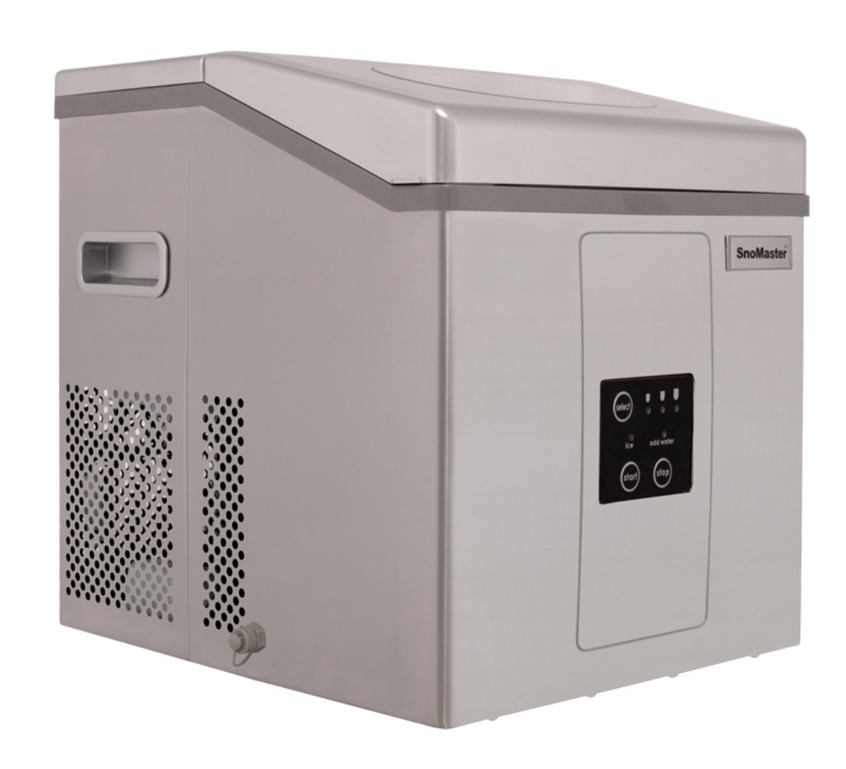 Snomaster 15Kg Table Top Ice Maker Stainless Steel