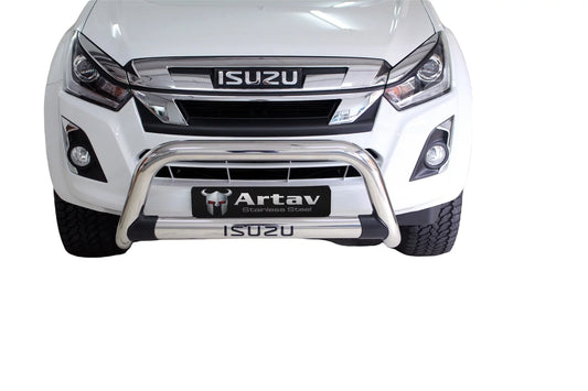 Isuzu RT50 & RT85 Nudge Bar Stainless