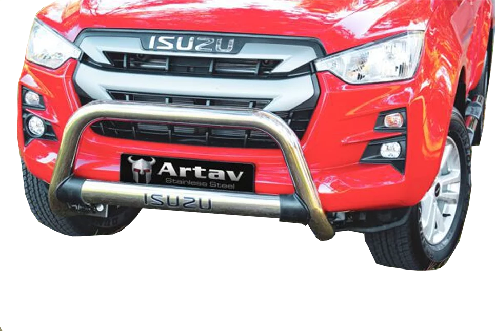 Isuzu DMAX Nudge Bar w Oval Cross Member