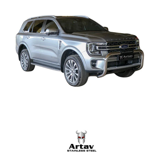 Ford Ranger & Everest Next Gen PLATINUM Nudge Bar Stainless