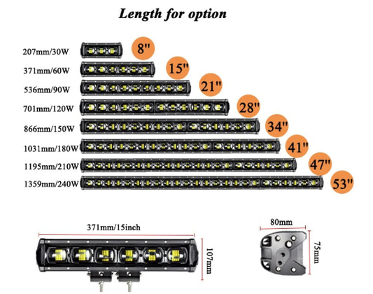 28 inch 120 Watt LED Light Bar