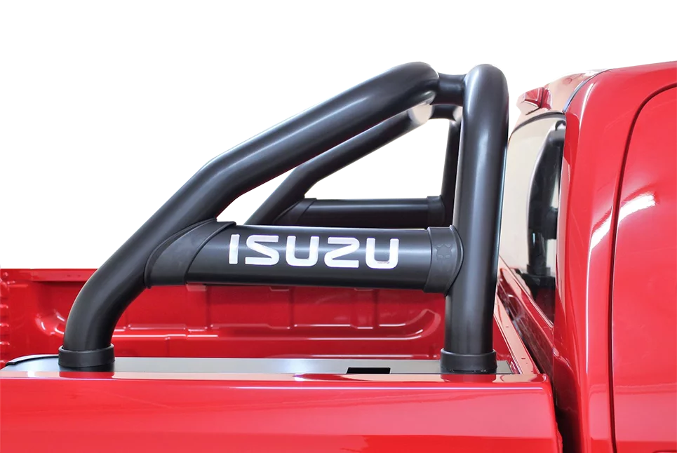 Isuzu DMAX Sports Bar Double Cab and Extended Cab Black (Fits Gen 6 & Gen 7)