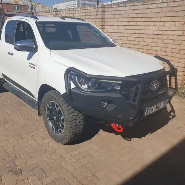 Toyota Hilux Dakar 2018 – 2020 BZT X-Series Front Bumper (With Pipes)