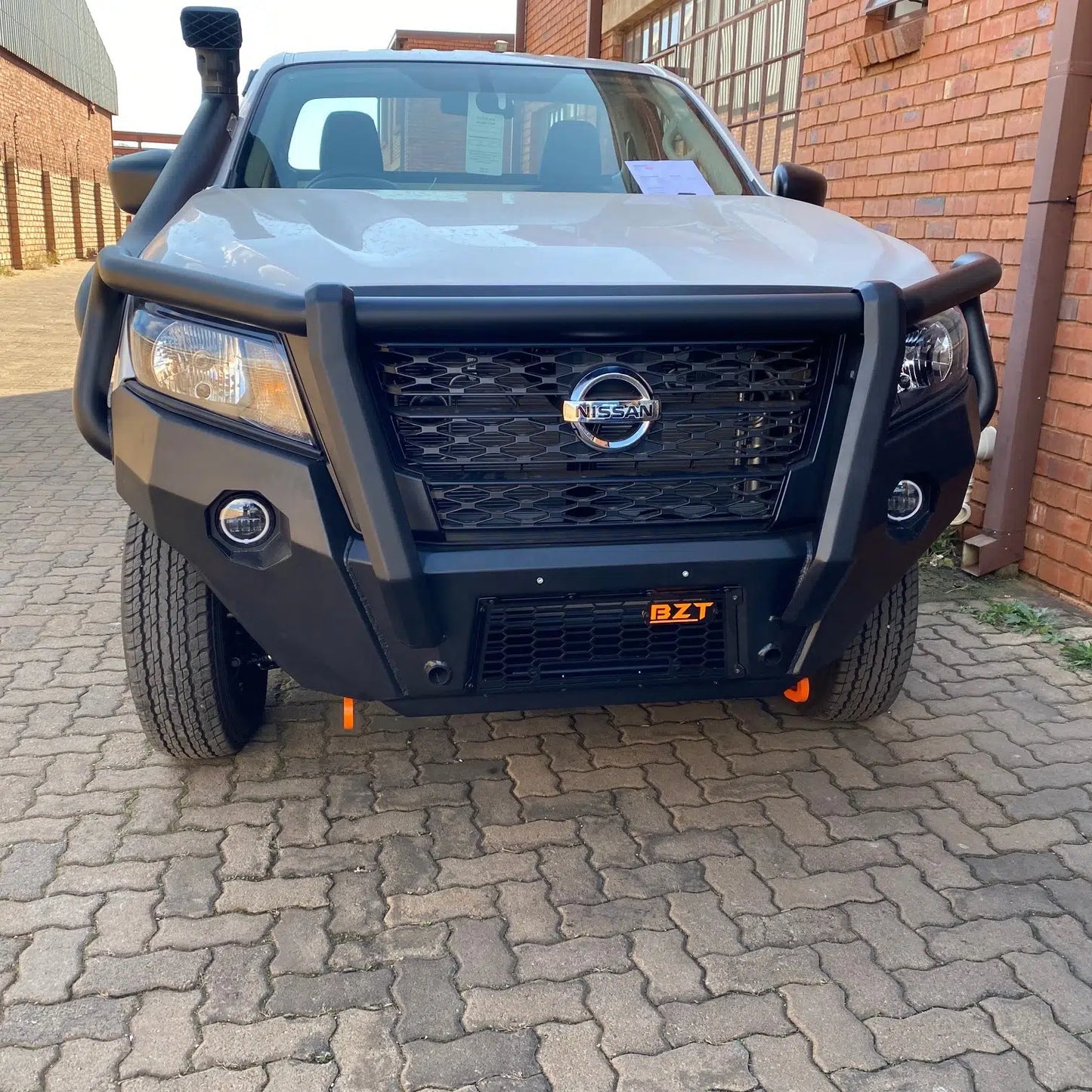 Nissan Navara D23 S/Cab BZT X Series Front Bumper (With Pipes)