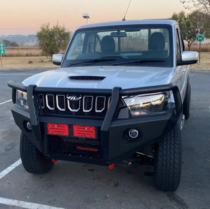 Mahindra Pik Up S4, S6 BZT X-Series Front Bumper (With Pipes)