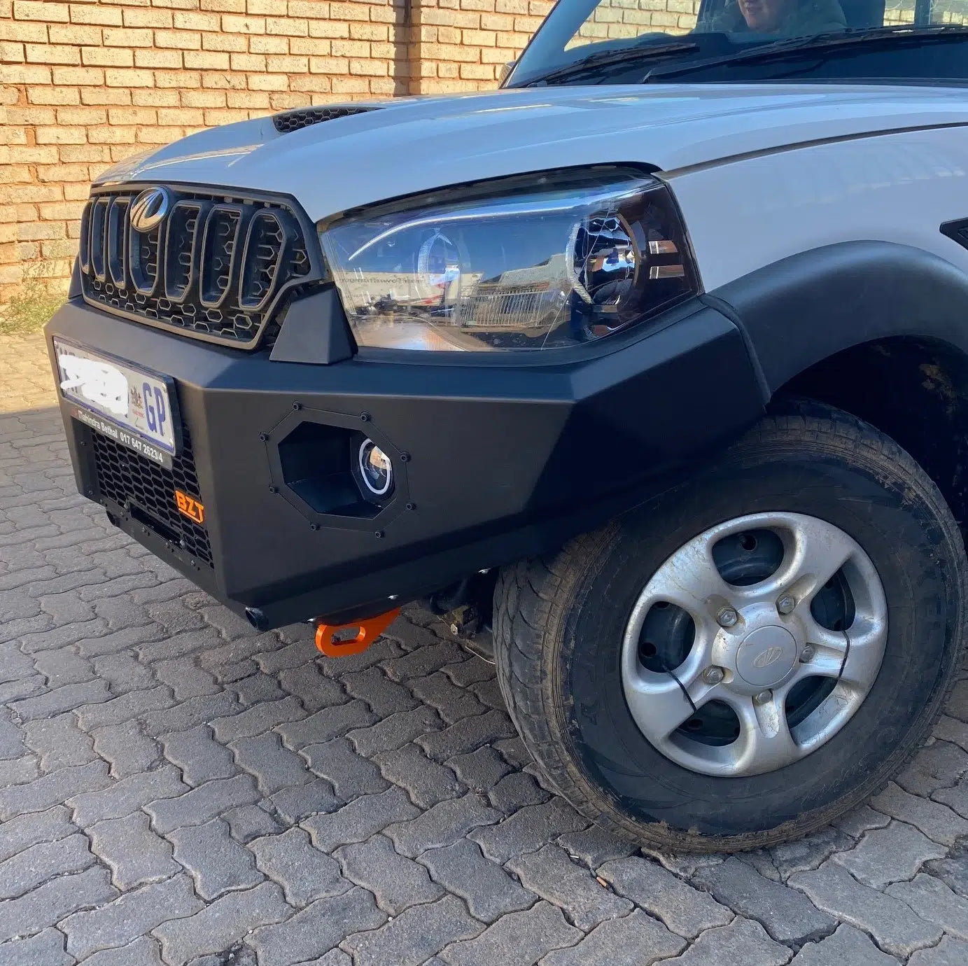 Mahindra Pik Up S4, S6 BZT X-Series Front Bumper (Without Pipes)