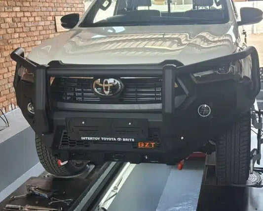Toyota Hilux Legend 2021 Onwards BZT X-Series Front Bumper (With Pipes)