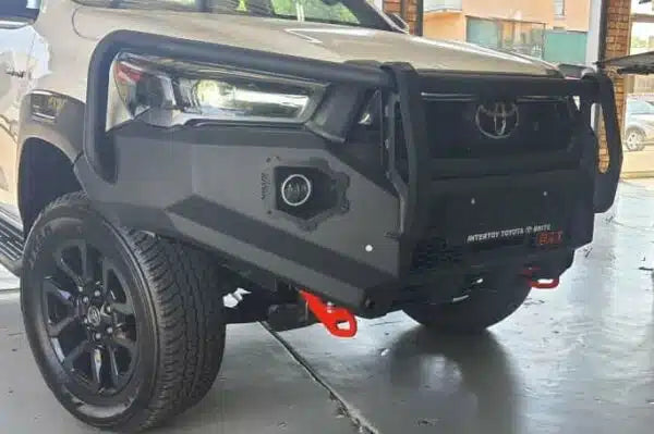 Toyota Hilux Legend 2021 Onwards BZT X-Series Front Bumper (With Pipes)