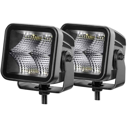 Hella LED Black Magic 3.2" Cube Kit - (Flood)