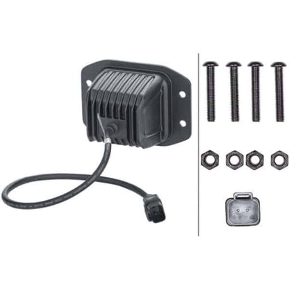 Hella LED Black Magic 3.2" Cube Kit - (Flood/Flush)