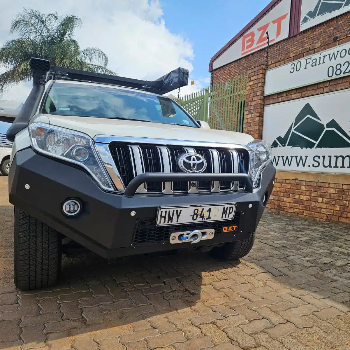 Toyota Land Cruiser Prado 150 (2014 – 2017) BZT X-Series Front Bumper