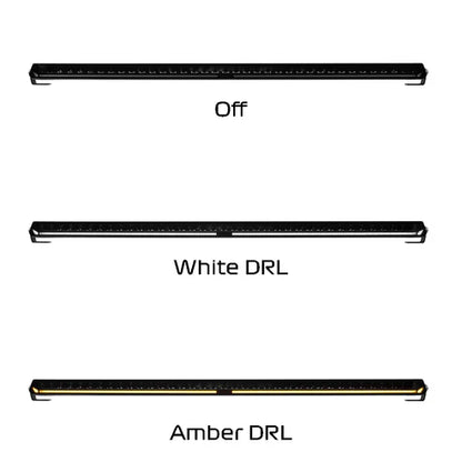 BRT 216W Super Slim Series 40 inch LED bar White/Amber DRL Kit