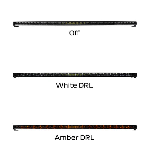 BRT 252W Super Slim Series 50 inch Curve LED bar White/Amber DRL Kit