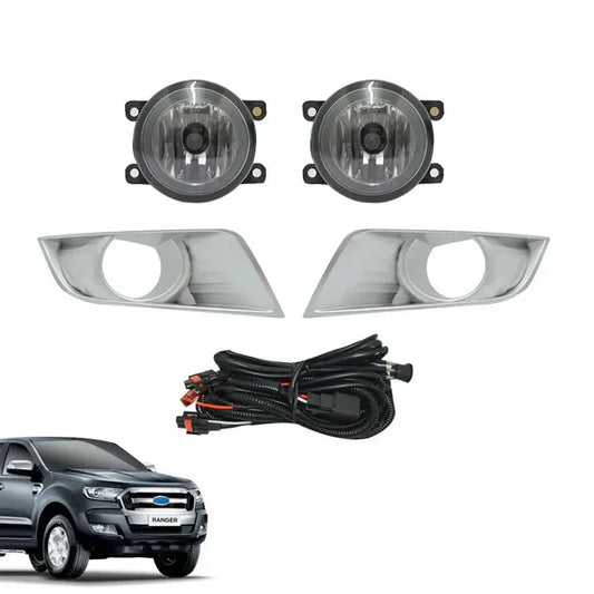 Ranger T7 (16-19) Fog Light & Covers (Silver)