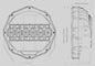 7 Inch 280 Watt Round Driving Lights with Amber & White