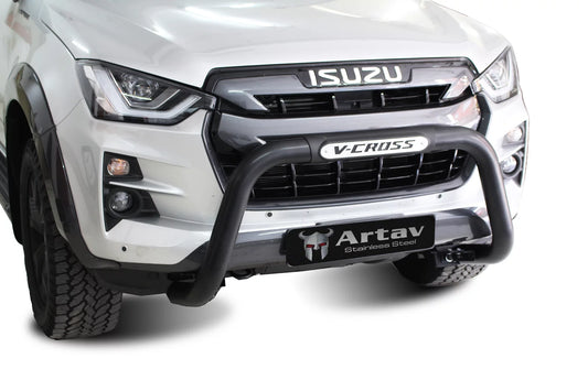 Isuzu Gen 7 VCROSS Branded PDC Nudge Bar Black