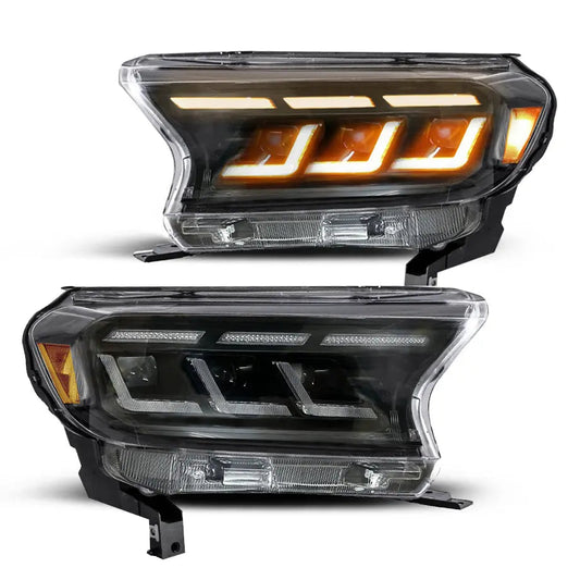 Ranger T7 / T8 (16-22) Bugatti Style DRL LED Projector Headlight
