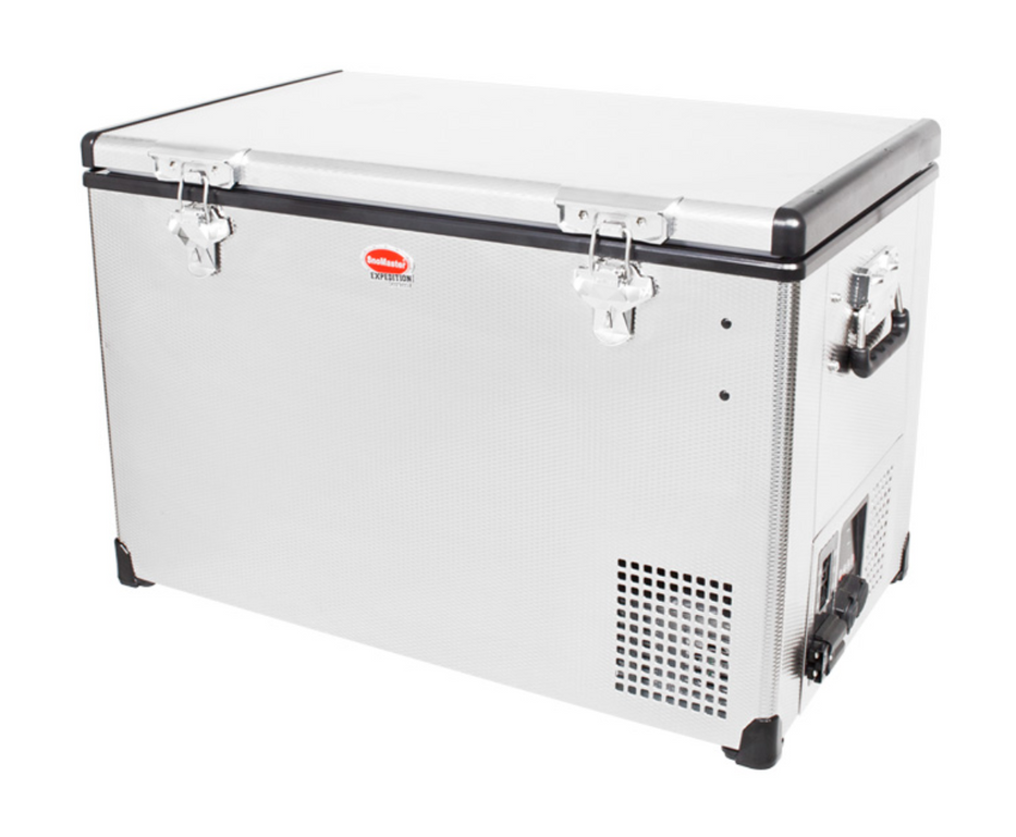 Snomaster 75L Portable Stainless Steel Camping Fridge/Freezer