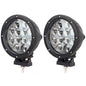 60W LED SPOTLIGHT, BLACK - SET OF TWO