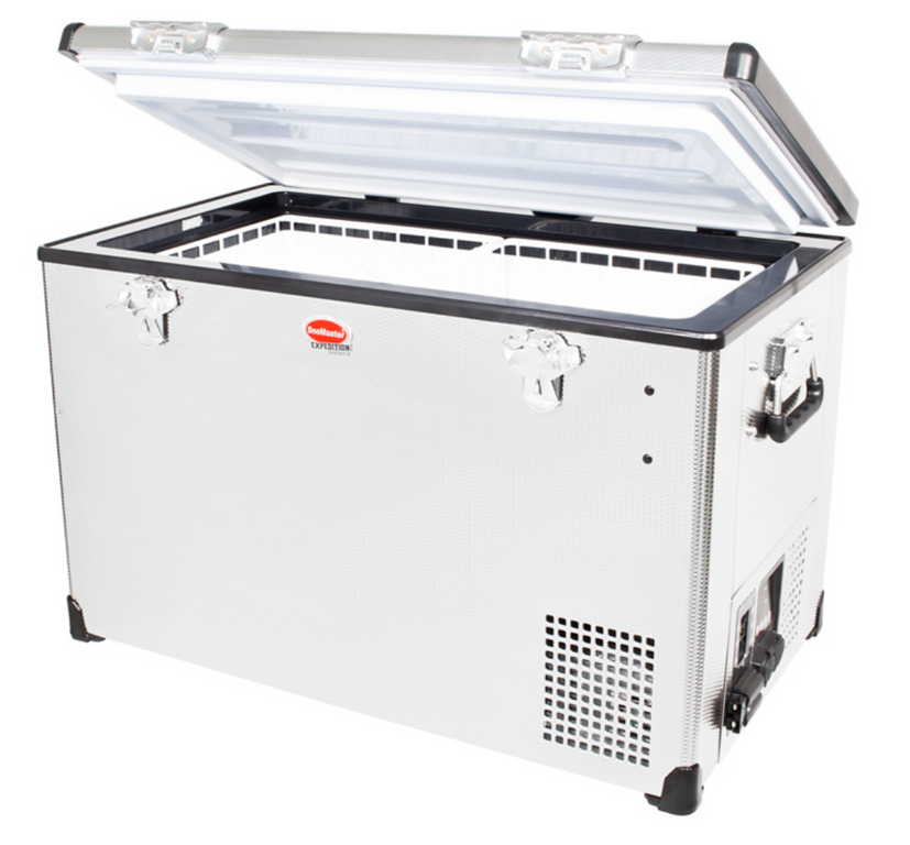 Snomaster 75L Portable Stainless Steel Camping Fridge/Freezer