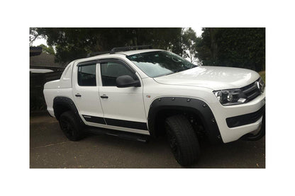 Fender Flares Wheel Arch Matte Black For VW Volkswagen Amarok 09-15 Pocket Style