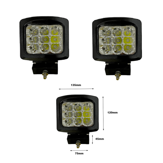 90W LED SPOT LIGHT - PAIR