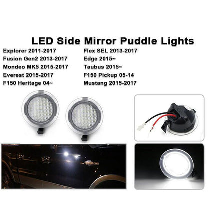 FORD RANGER & EVEREST`(2012-2022) LED MIRROR PUDDLE LAMP